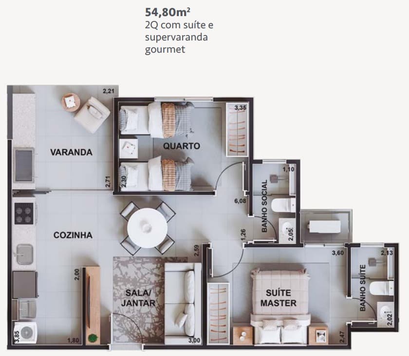 Apartamento em Jardim Europa - Goiânia